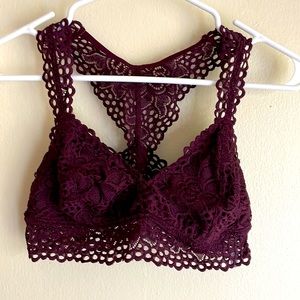 aerie Purple Lace Bralette